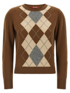 Max Mara Brown Wool Cardigan