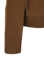 Max Mara Brown Wool Cardigan