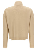 Max Mara Beige Wool Cardigan