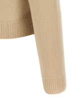Max Mara Beige Wool Cardigan