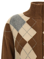 Max Mara Brown Wool Cardigan