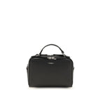 Fendi Black Calf Leather Bos Taurus Shoulder Bag