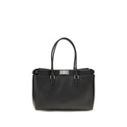 Fendi Black Calf Leather Bos Taurus Shoulder Bag