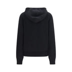 Fendi Black Cashmere Hoodie