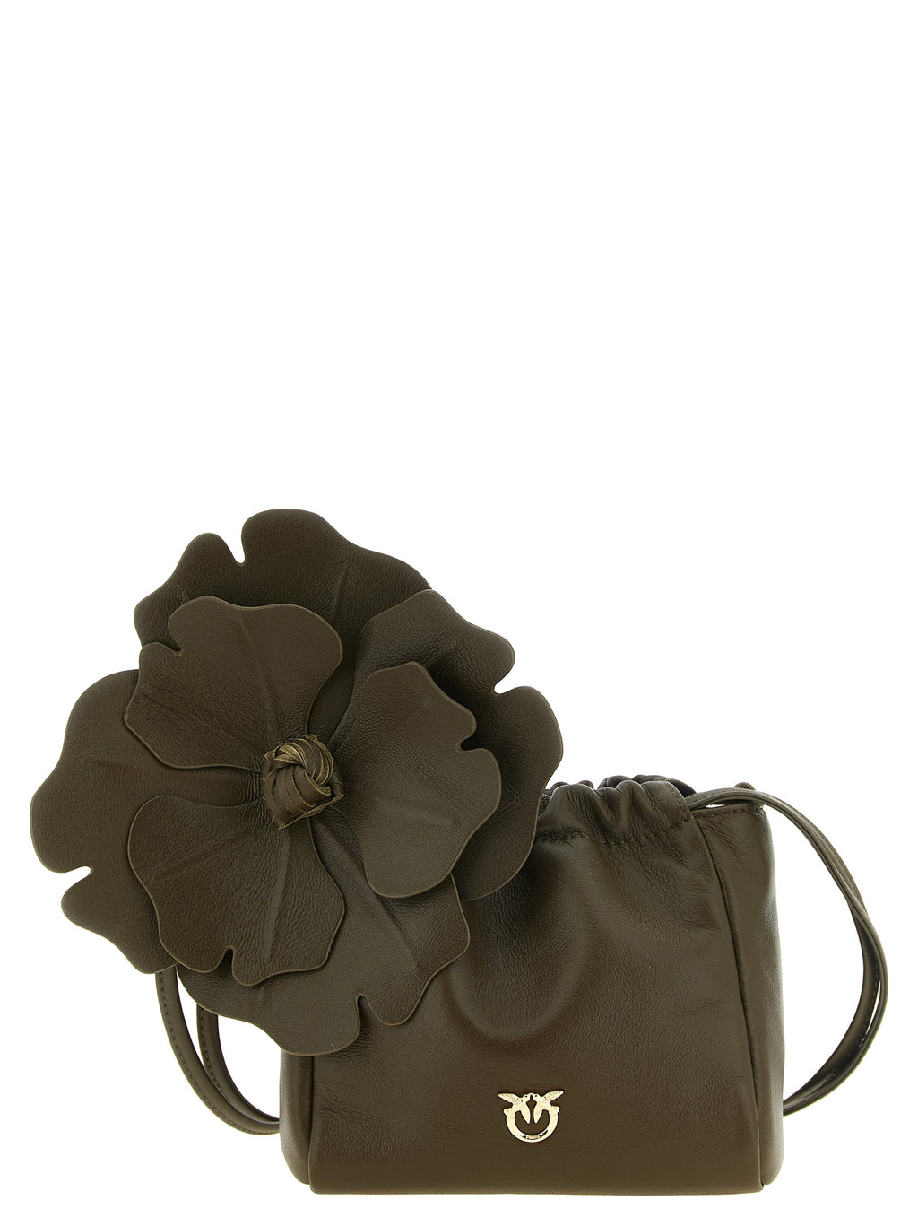 PINKO Bicolor Lambskin Clutch Bag