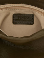 PINKO Bicolor Lambskin Clutch Bag