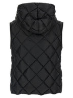Max Mara Black Polyester Sleeveless Jacket