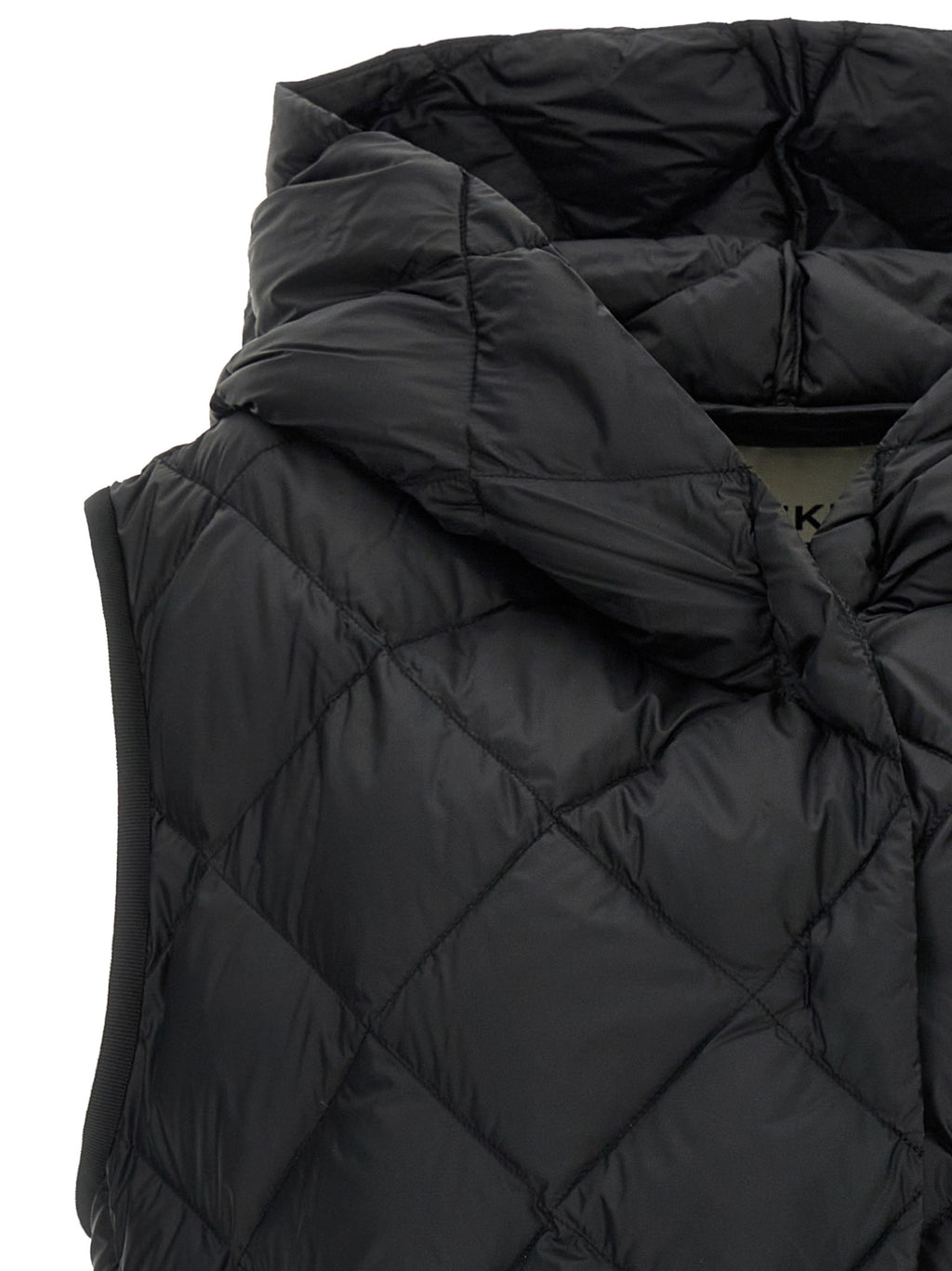 Max Mara Black Polyester Sleeveless Jacket