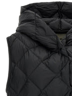 Max Mara Black Polyester Sleeveless Jacket