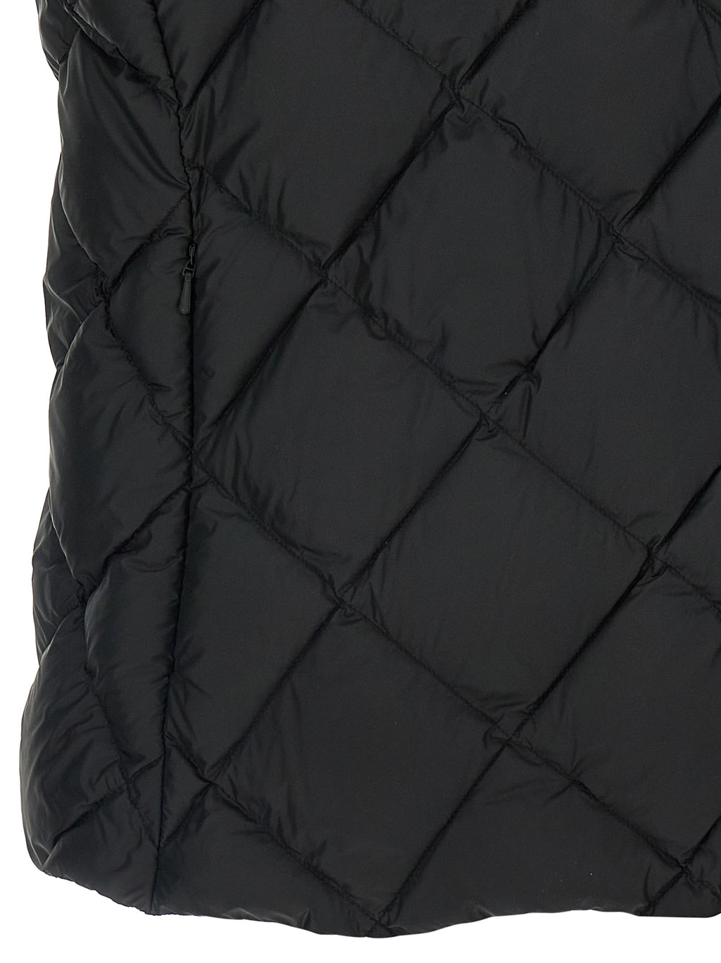 Max Mara Black Polyester Sleeveless Jacket