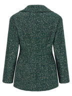 Max Mara Bicolor Virgin Wool Blazer