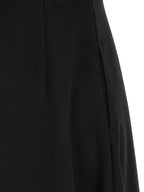 Max Mara Black Wool Midi Dress