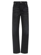 Fendi Black Cotton Jeans Denim