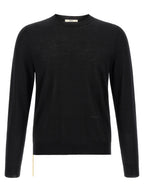 Fendi Black Virgin Wool Cardigan
