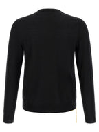 Fendi Black Virgin Wool Cardigan