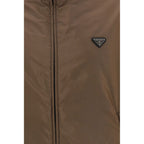 Prada Multicolor Recycled Polyamide Full-Length Jacket