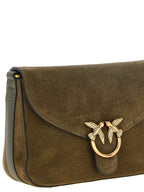 PINKO Bicolor Calfskin Crossbody Bag