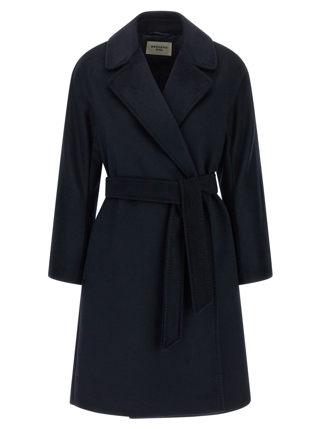 Max Mara Blue Wool Coat