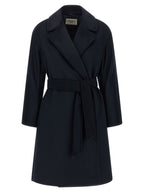 Max Mara Blue Wool Coat