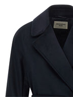 Max Mara Blue Wool Coat