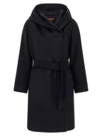 Max Mara Blue Wool Coat