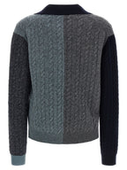 Ferragamo Multicolor Virgin Wool Cardigan