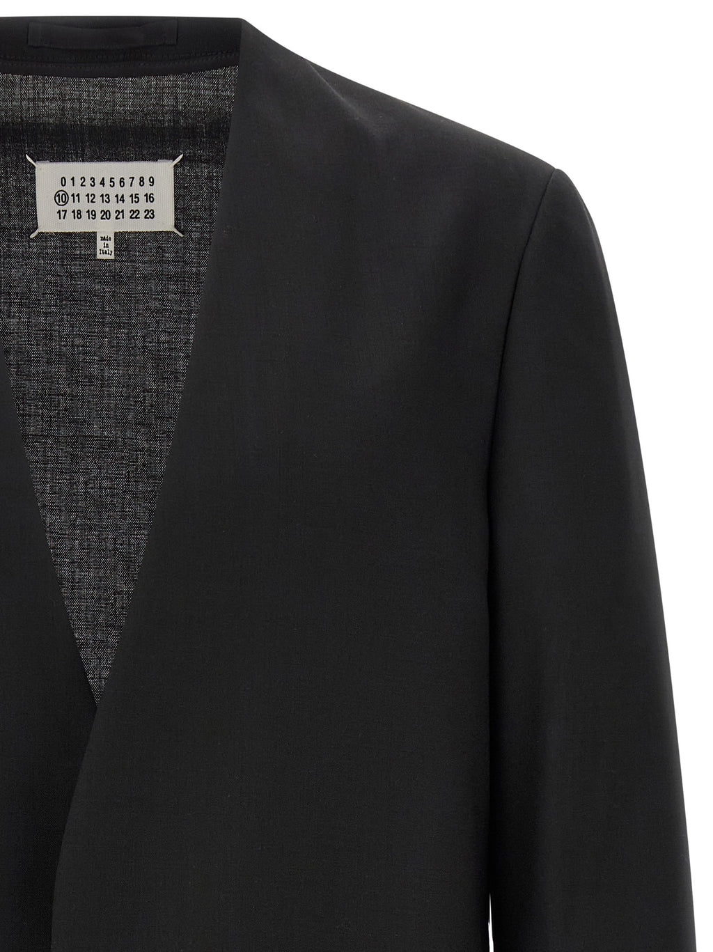 Maison Margiela Black Virgin Wool Blazer
