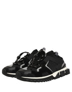 Dolce & Gabbana Black Sorrento Trekking Sneakers Men Shoes