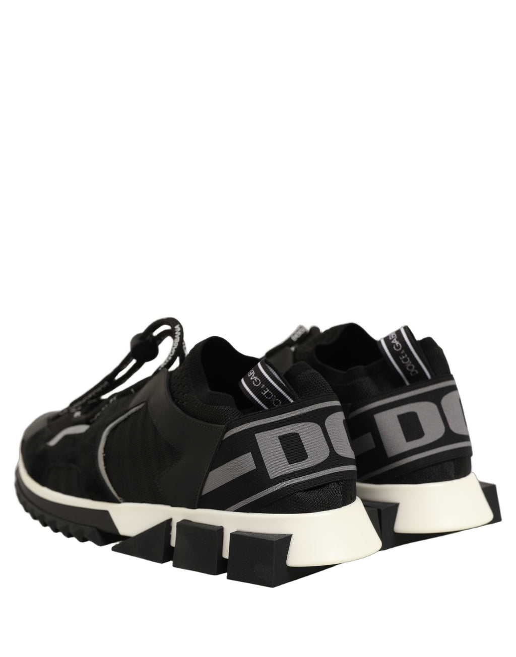 Dolce & Gabbana Black Sorrento Trekking Sneakers Men Shoes