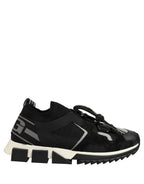 Dolce & Gabbana Black Sorrento Trekking Sneakers Men Shoes