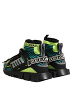 Dolce & Gabbana Multicolor Sorrento Socks Men Sneakers Shoes