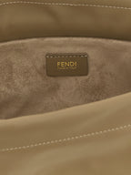 Fendi Beige Lamb Leather Handbag