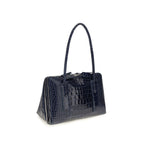 The Attico Blue Calf Leather Bos Taurus Shoulder Bag