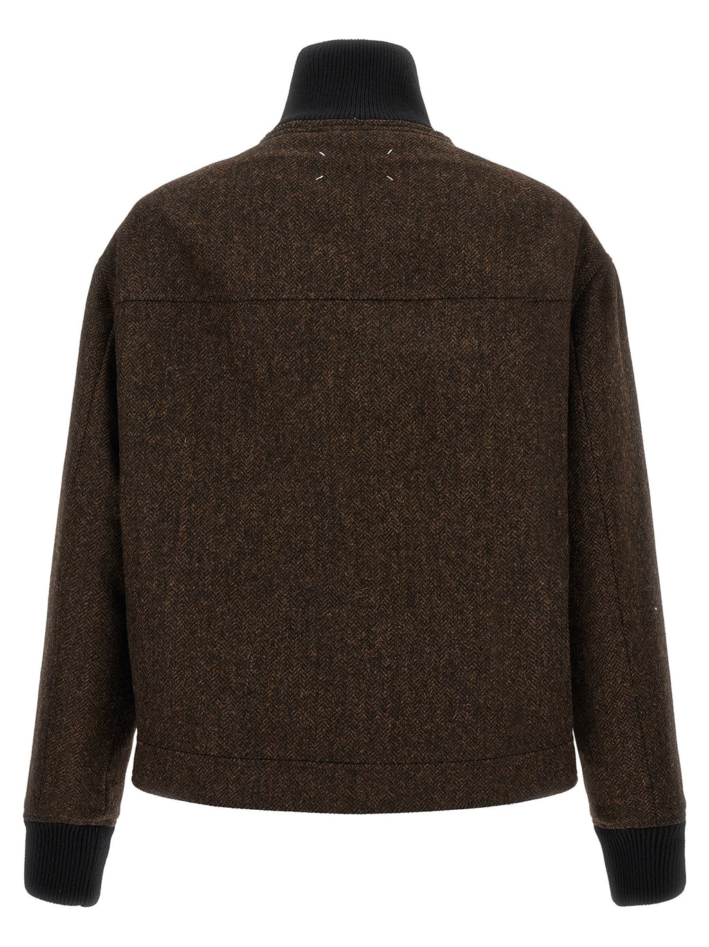 Maison Margiela Brown Wool Bomber