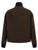 Maison Margiela Brown Wool Bomber