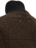 Maison Margiela Brown Wool Bomber