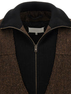 Maison Margiela Brown Wool Bomber