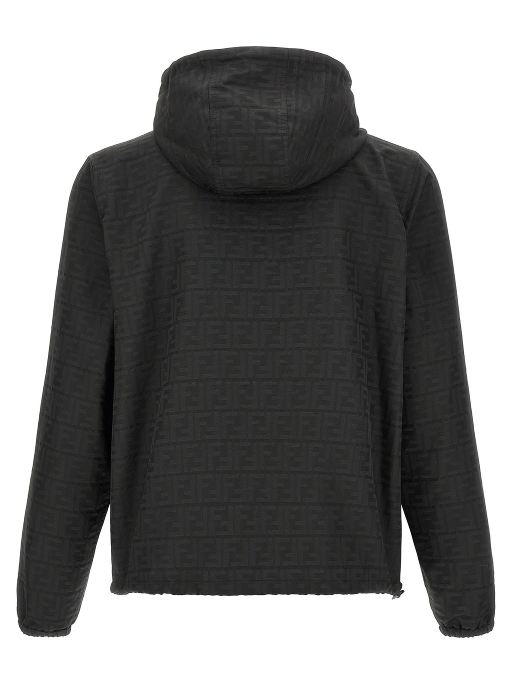 Fendi Black Polyester Shell Jacket