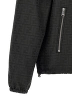 Fendi Black Polyester Shell Jacket