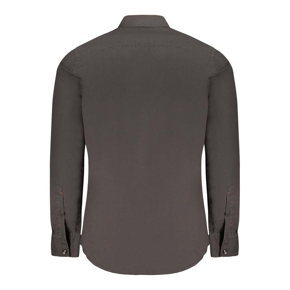Hugo Boss Black Cotton Men's Shirt