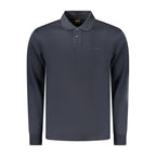 Hugo Boss Blue Cotton Men's Polo