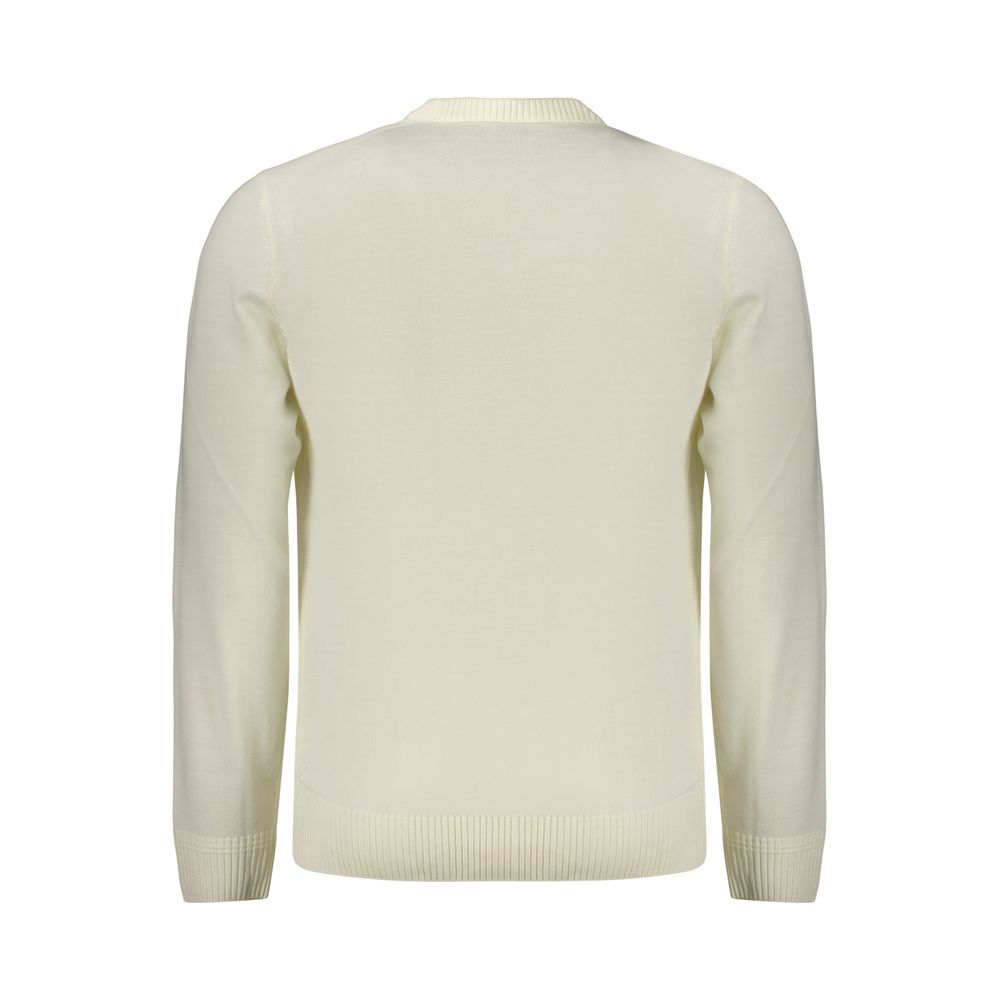 Hugo Boss White Wool Sweatshirt
