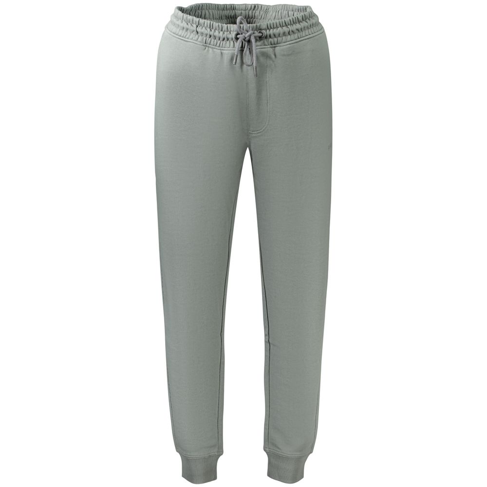 Hugo Boss Green Cotton Men's Trouser