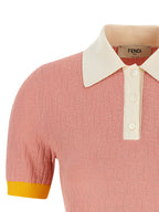 Fendi Multicolor Cotton Short Dress