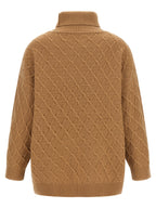 Max Mara Beige Wool Cardigan