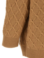 Max Mara Beige Wool Cardigan