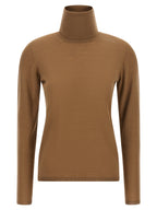 Max Mara Beige Virgin Wool Cardigan