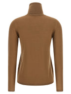 Max Mara Beige Virgin Wool Cardigan