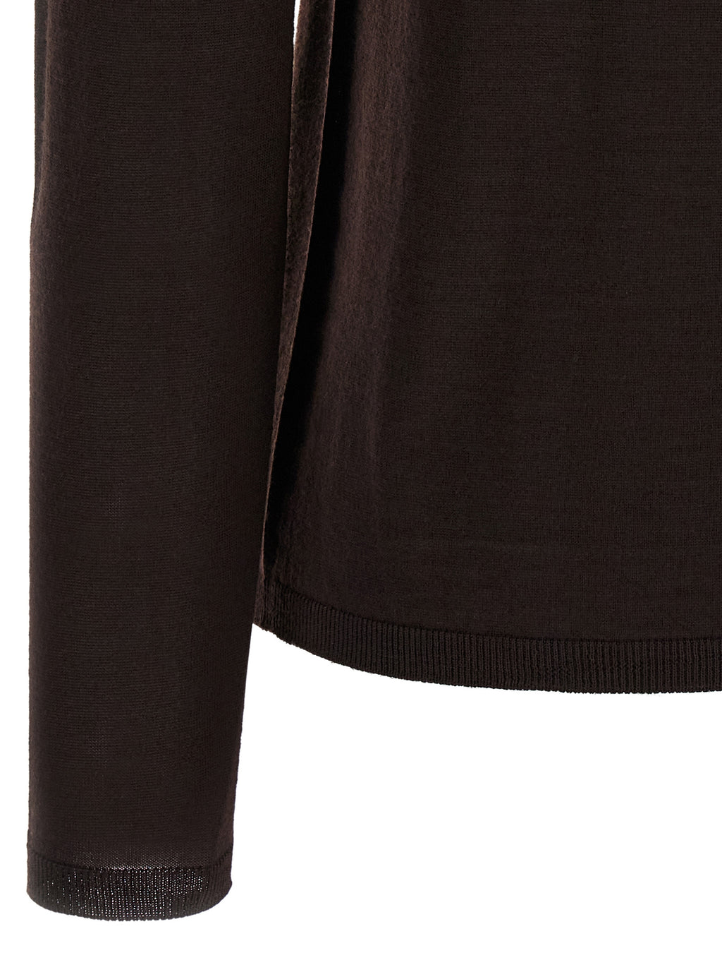 Max Mara Brown Virgin Wool Cardigan