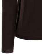 Max Mara Brown Virgin Wool Cardigan